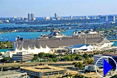 port miami webcam|LIVE